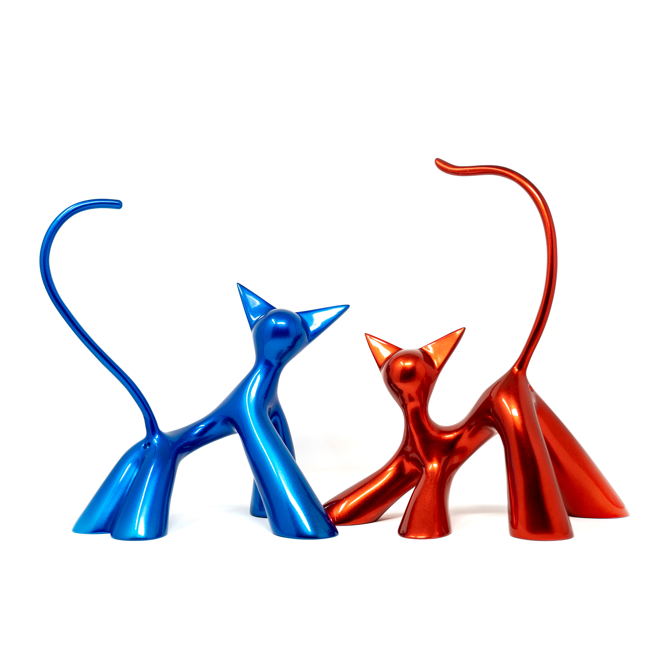 Arteido - Lolek - Sculpture - CatArteido - Lolek - Sculpture - Cat - Bronze - La Bobine et la Brioche