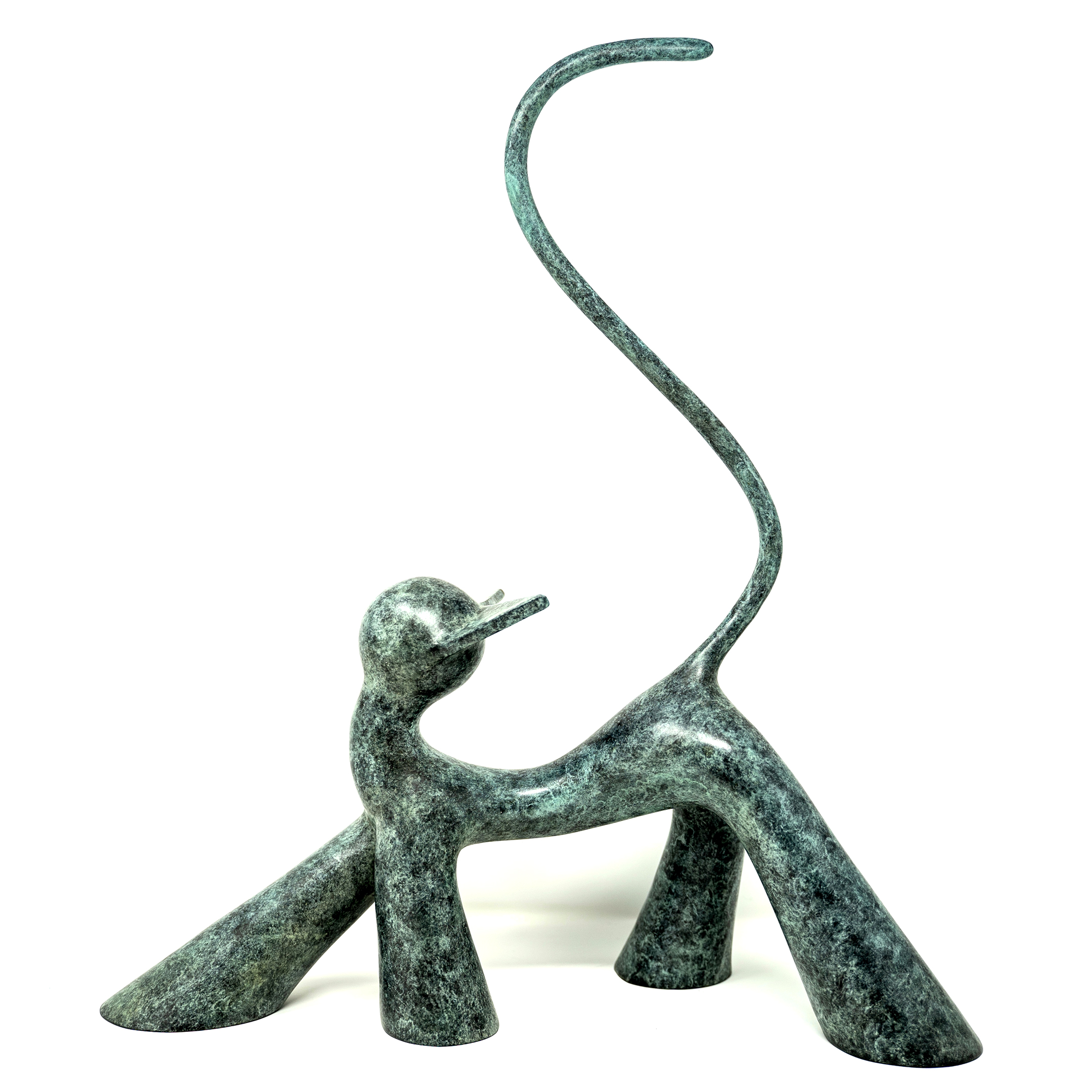 Arteido - Lolek - Sculpture - Cat - Bronze - Le Frimeur