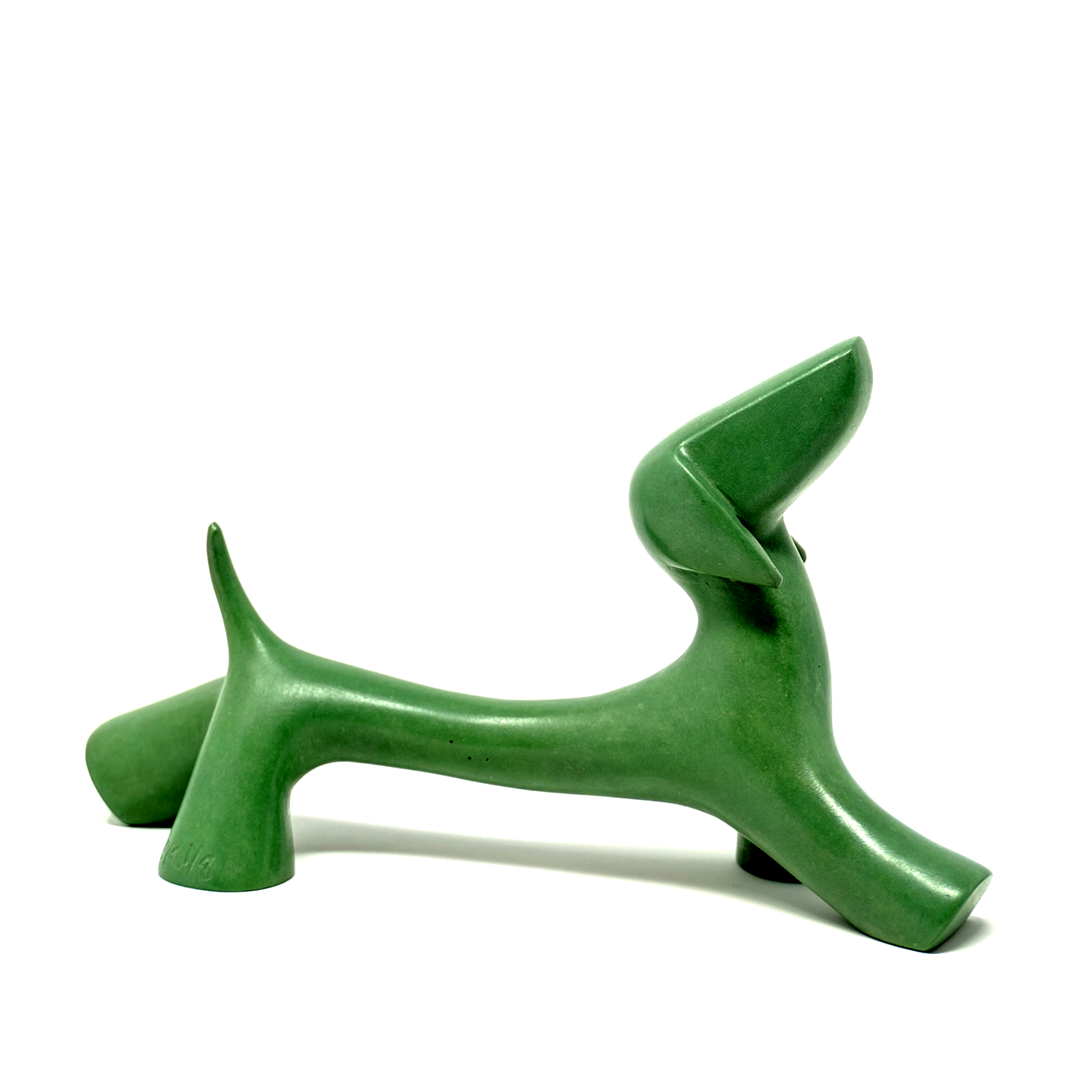 Arteido - Lolek - Sculpture - Dog - Bronze - Le Petit Teckel