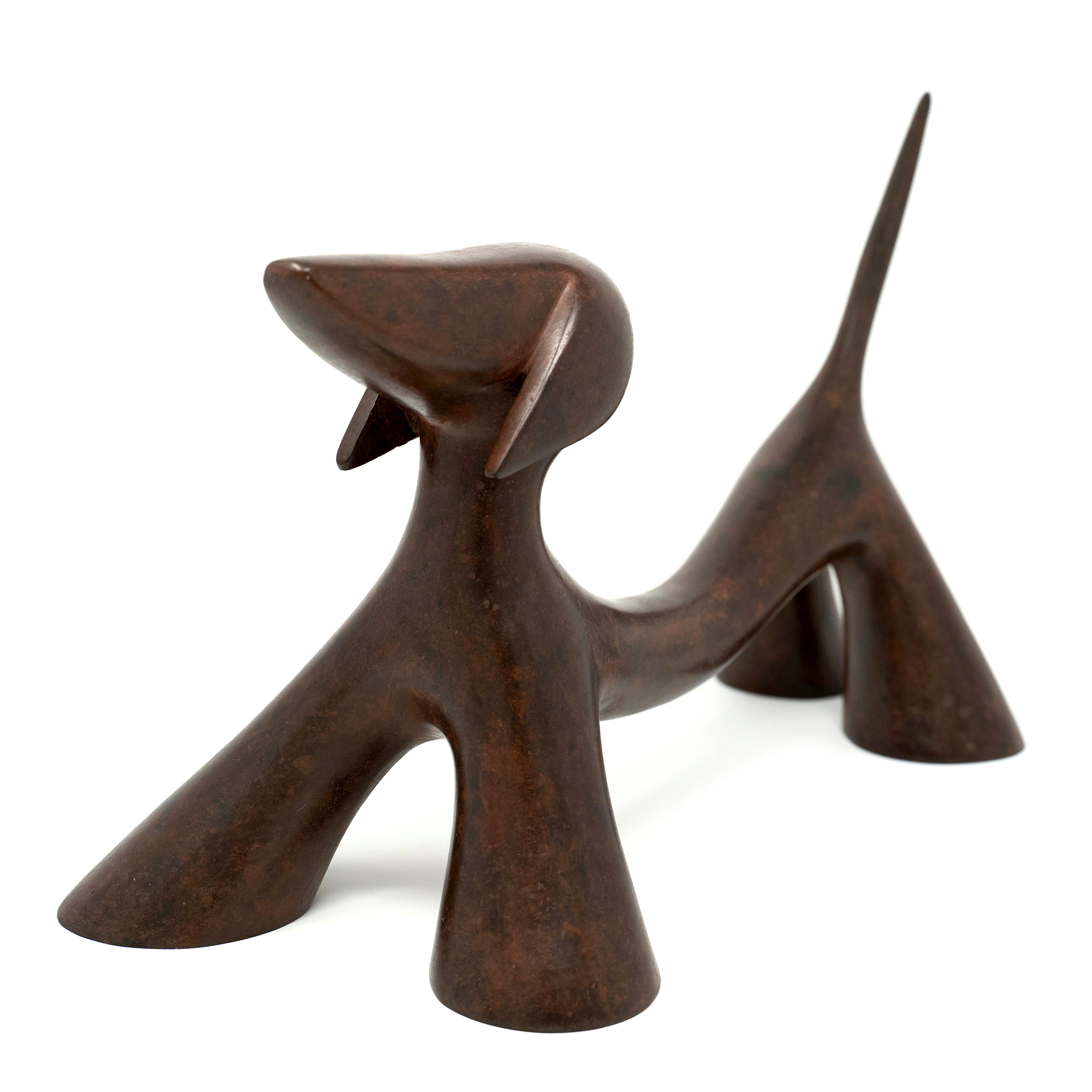 Arteido - Lolek - Sculpture - Dog - Bronze - Le Teckel