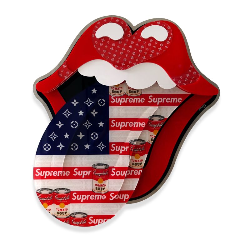 Arteido - Moons - Sculptures - Tongue-Lips - Rolling Stones - US - Large - 1over4 - 01